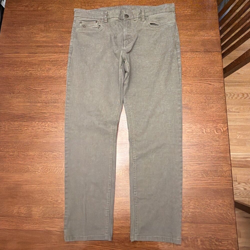 English Laundry Men's 38x32 Straight Stretch Leg Regular Fit Gray? Pants  EUC